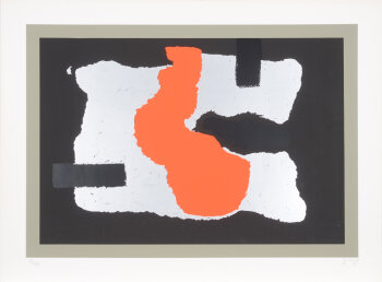 Jozef Mees Abstract screenprint 1969