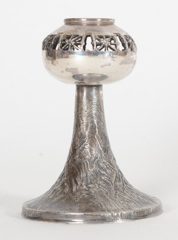 Pentti Sarpaneva, a small silver candlestick, Finland 1971