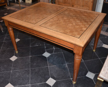 De Coene Frères an early 1920's art deco extendable dining table