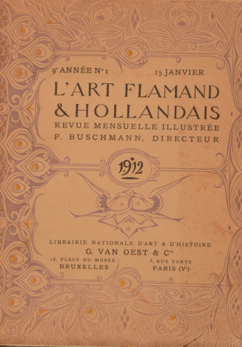 Art Flamand et Hollandais 1912