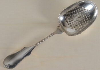 Jan Boon, a silver serving spoon