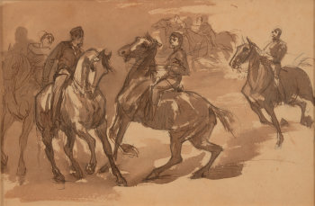 Wilfrid Beauquesne horsemen