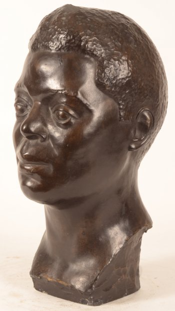 Roger Bracke portrait of a black man
