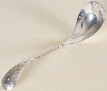 Widow Adrianus Pz. Kuijlenburg a typical Dutch silver egg spoon 1883