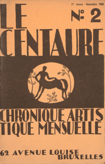 Le Centaure 3me Annee 1928-1929