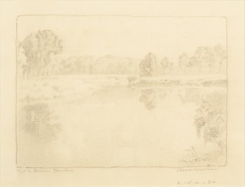 ​Emile Claus drawing reverberations