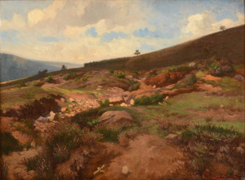 Charles Coumont Landscape Study