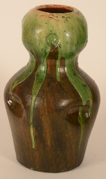 Arthur Craco and Emile De Clercq large calabash vase