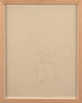 Werner Cuvelier abstract drawing