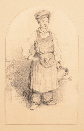 Ferdinand De Braekeleer the gardener