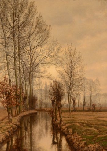 Alfred Elsen landscape 1880