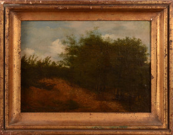 Follower of Theodore Rousseau landscape