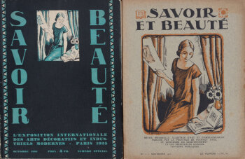 Savoir et Beauté, an important art magazine on Belgian art deco art and applied art