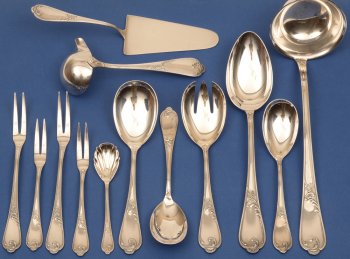 Auerhahn silver cutlery set