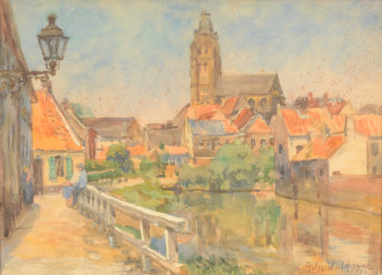 Ketty Gilsoul-Hoppe View of Oudenaarde