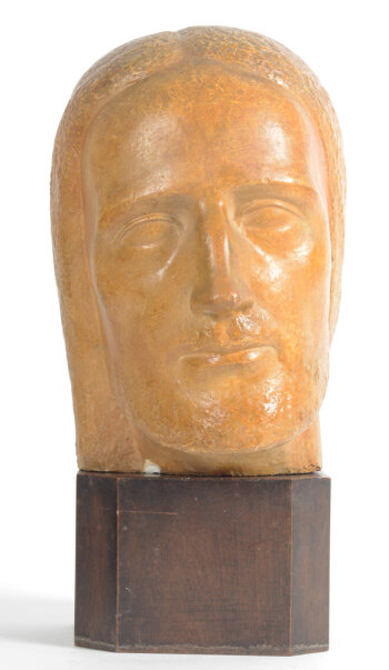 Geo Vindevogel The head of Christ (head of a man) 1941