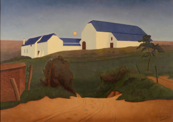 Georges Latinis The farm road 1930's