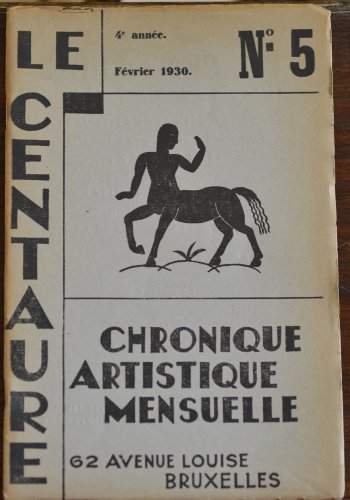 Le Centaure Fevrier 1930