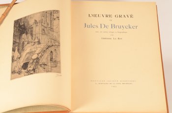 Gregoire Le Roy Catalogue Raisonne of Jules De Bruycker