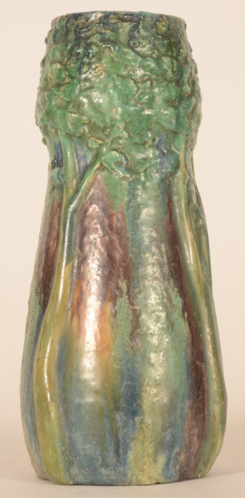 Charles Maes art nouveau vase