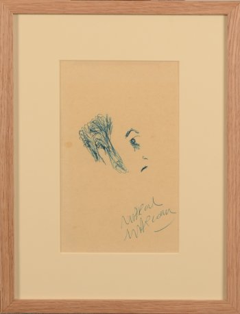 Marcel Marceau Self Portrait