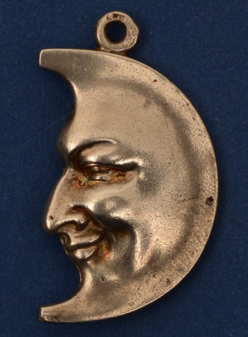 Georg Adam Scheid silver moon pendant
