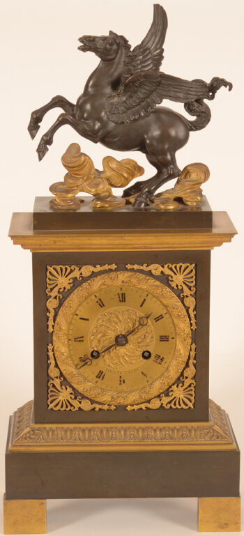 A Charles X Pégase clock