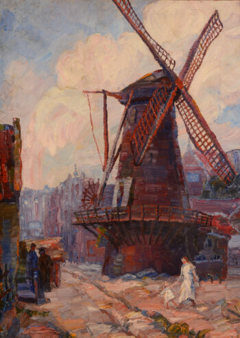 François Pycke a Dutch windmill