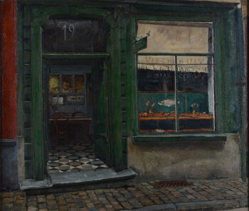 Jacques Bergmans Friture de Poissons Waarschoot 1940