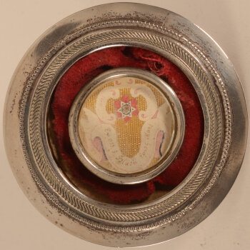 Silver Relic holder  of St-Blasius ca. 1841-1845