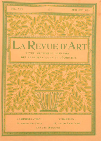 La Revue d'Art 1928