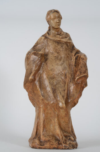 ​Leon Sarteel Awakening 1908 a rare and early plaster cast
