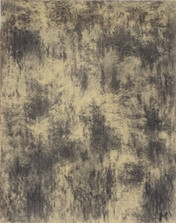 Philippe Morel de Boucle St Denis Abstraction a charcoal drawing