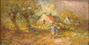 Leo Spanoghe impressionist landscape