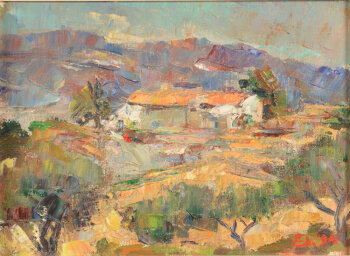 Georges Steel Andalusian landscape