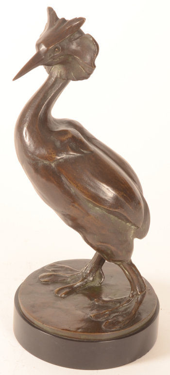 Henri Thiery a bronze grebe
