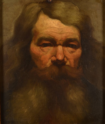 Toussaint portrait of a bearded man