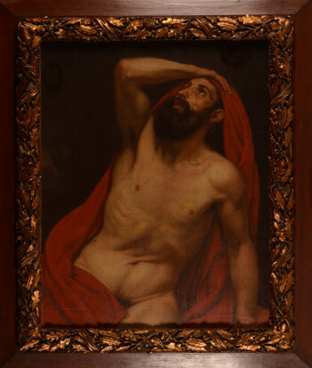 Adolphe Isidoor Van Imschoot male nude 1834