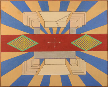 Frans Van Roosmaelen abstract work 1966