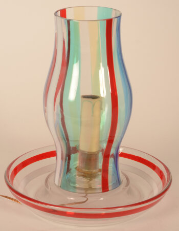 Venini glass table lamp 1950's