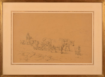 Eugene Verboeckhoven drawing 1848