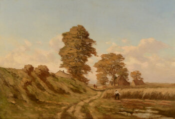 Isidore Verheyden late summer landscape