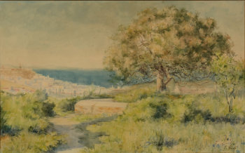Ferdinand Willaert View on Tanger 1890