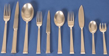 Marcel Wolfers Belvedere silver cutlery 1958